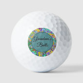 Funny Grandma Golf Ball – “Grandma’s Balls”  Golfballen (Voorkant)