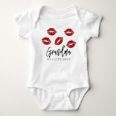 Funny Grandma Kisses Romper (Voorkant)