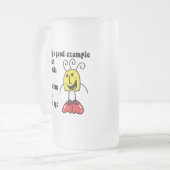 Funny Grandma Matglas Bierpul (Voorkant links)