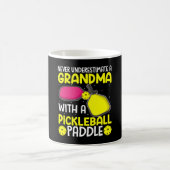 Funny Grandma Pickleball Player Koffiemok (Center)