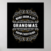 Funny Grandma Quote Funny Gezegde over Poster (Voorkant)