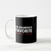 Funny Grandma’s Favorite Granhild I'm Grandma’s Fa Koffiemok (Links)