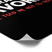 Funny Grandma’s Favorite Granhild I'm Grandma’s Fa Poster (Hoek)