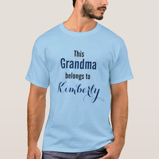 Funny Grandma Shirt: Deze opa is van... T-shirt (Voorkant)