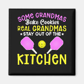 Funny Grandma Sport Lover Grandmoeder Pickleball Magneet (Voorkant)