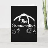 Funny Grandmother Design For Proud Grandmas Premiu Kaart (Voorkant)