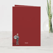 Funny Grandpa Christmas Kaart (Achterkant)