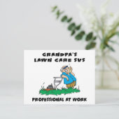 Funny Grandpa Gift Briefkaart (Staand voorkant)