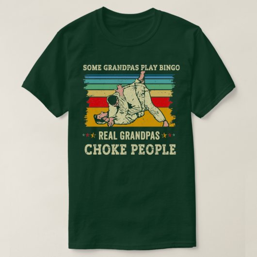 Funny Grandpa Jiujitsu Grandpa Jiu Jitsu Grandpa J T-shirt (Design voorkant)