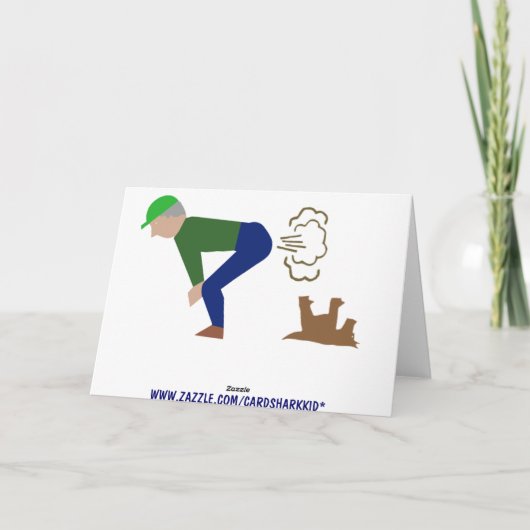 Funny grandpa kaart (Achterkant)