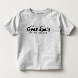 Funny Grandpa Spoil kleinkind Kinder Shirts