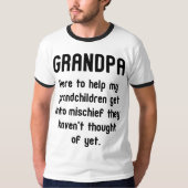 Funny Grandpa T-shirt (Voorkant)