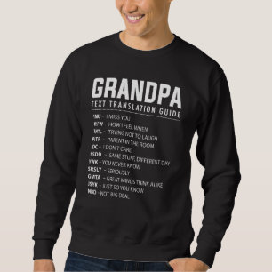 Funny Grandpa Text Slang Acronyms Translation Guid Trui