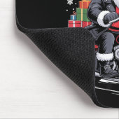 Funny Grandpa's Biker Ride Christmas Motorcycle Sa Muismat (Hoek)