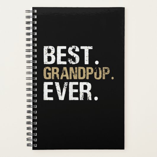 Funny Grandson | Best Grandpop Ever Planner (Voorkant)