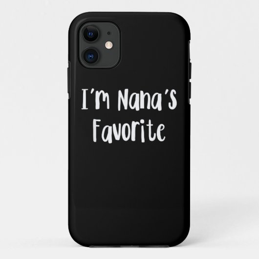Funny Grandson | Ik ben Nana's favoriet Case-Mate iPhone Case (Achterkant)
