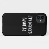 Funny Grandson | Ik ben Nana's favoriet Case-Mate iPhone Case (Achterkant (horizontaal))