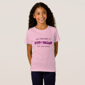 Funny Granny Stronger Paars T-shirt (Voorkant volledig)