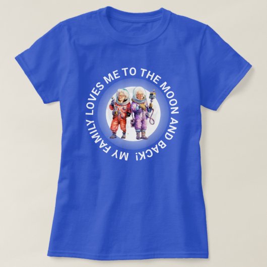 Funny Granny T-shirt (Design voorkant)
