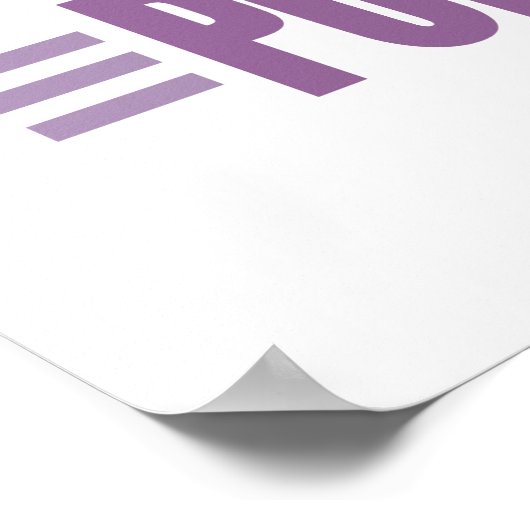 Funny Grape Popsicle Lover Poster (Hoek)