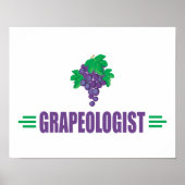Funny Grapes Poster (Voorkant)