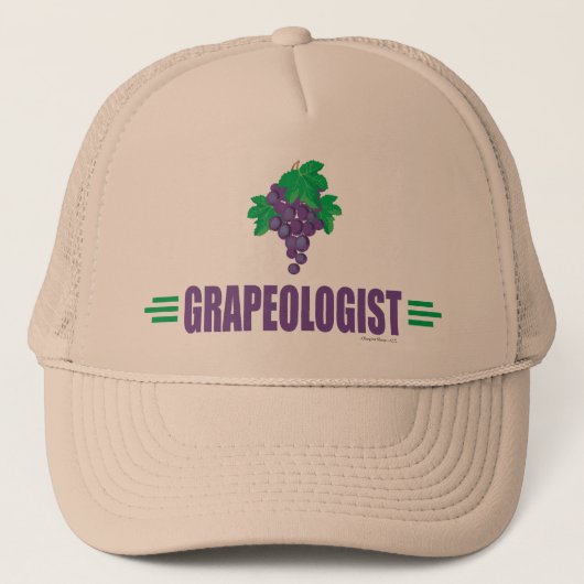 Funny Grapes Trucker Pet (Voorkant)
