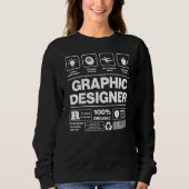 Funny Graphic Designer T Shirt (Voorkant)