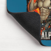 Funny Graphic Tee Hide Your Wife The Alpha Is Here Muismat (Hoek)