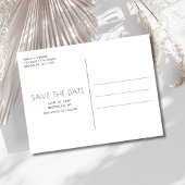 Funny Gratis Drinken Bruiloft Grijs Save the Date Aankondigingskaart