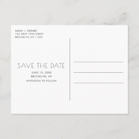 Funny Gratis Drinken Bruiloft Grijs Save the Date Aankondigingskaart (Achterkant)