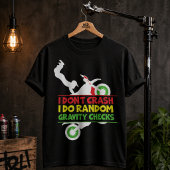 Funny Gravity Check Wielrenner Shirt | Bold Minima