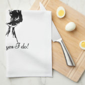 Funny Great Dane Dog Quote Theedoek (Quarter Fold)