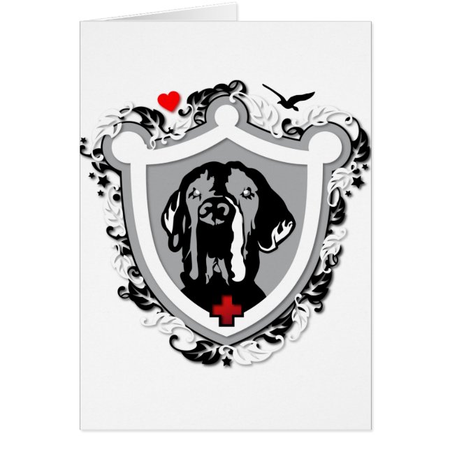 Funny Great Dane Ilios (Voorkant)