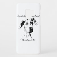 Funny Great Dane Spoiled Dog Humor Quote