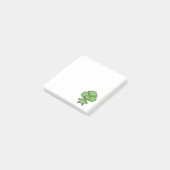Funny Green Broccoli Post-it® Notes (Schuin)