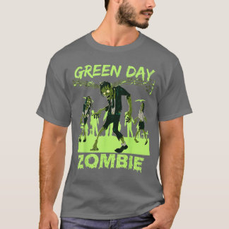 Funny Green Day Billie Joe Zombie funny T-shirt