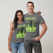 Funny Green Day Billie Joe Zombie funny T-shirt (Unisex)