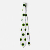 Funny Green Eyes Stropdas (Voorkant)