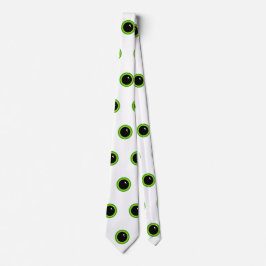 Funny Green Eyes Stropdas