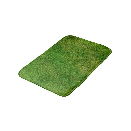 Funny Green Grass Bath Mat (Gekanteld)