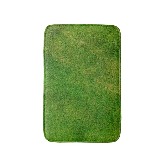 Funny Green Grass Bath Mat (Voorkant Verticaal)