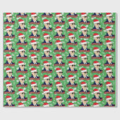 Funny Green Ho's President Joe Biden Kerstmis Cadeaupapier (Vlak)