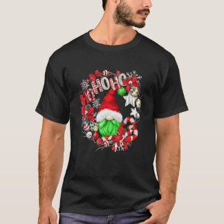 Funny Green Kerstmis kerstman kerstman voor vrouwe T-shirt