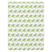 Funny green praing mantis cartoon illustratie tafelkleed (Voorkant)