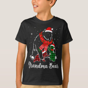 Funny Green Red Pset Grandma Beer Matching Pajama T-shirt