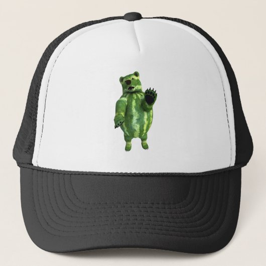 Funny Green Watermelons Beer Trucker Pet (Voorkant)