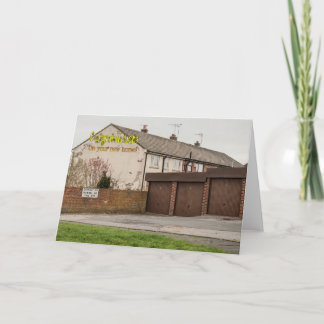 Funny greetings card kaart