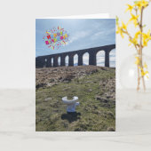 Funny greetings card kaart (Gele Bloem)