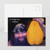 Funny Greetings uit Arkansas Briefkaart (Voorkant / Achterkant)