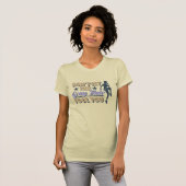 Funny Grey Hair Running Quote - Oudere Runner T-shirt (Voorkant volledig)